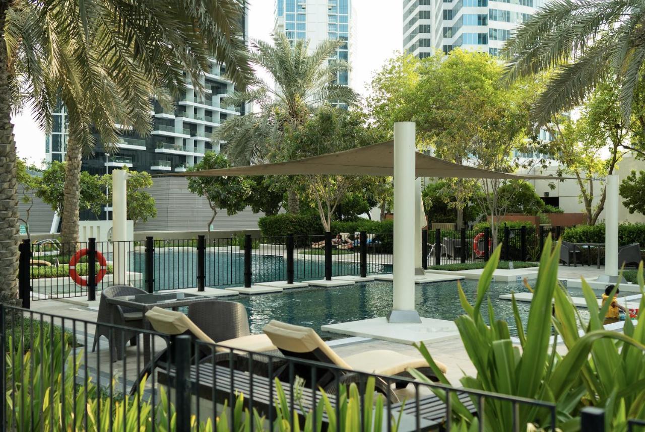 Luxury 3 Bedroom - Direct View To Burj Khalifa Dubai Exterior foto